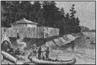 Les Français ont construit le fort Rouillé à York (Toronto)