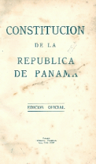 Constitución Política de la República de Panamá