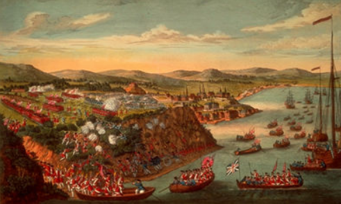 La bataille des Plaines d'Abraham à Québec