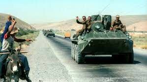 USSR sent military aid to Afghanistan