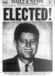 John F Kennedy is elected as president