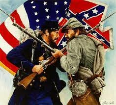 First clash between union and confederates