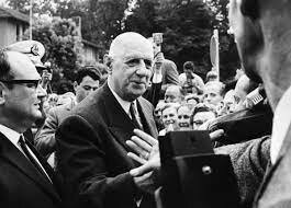 France withdraws from NATO command structure.