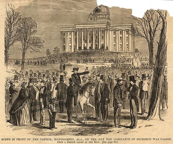 Alabama secedes