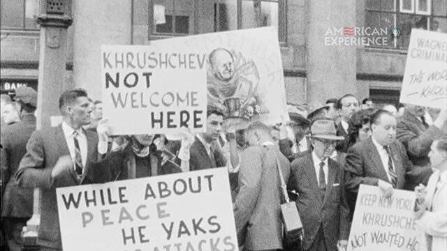 Khrushchev travels to NYC