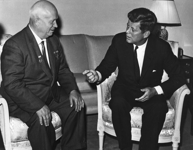Khrushchev and Kennedy