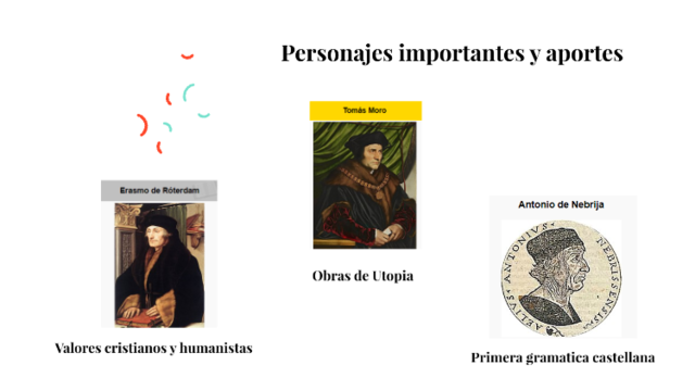 Personajes importantes del humanismo Renacentista