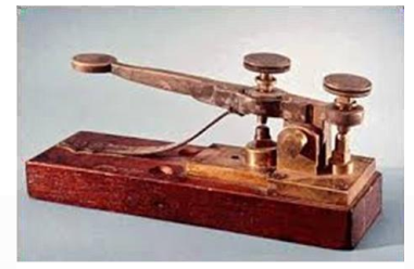 Samuel Morse realiza la primera transmisión telegráfica entre Washington y Baltimore.