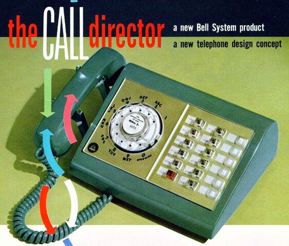 Bell lanza el sistema empresarial Call Director con capacidad de 150 líneas.