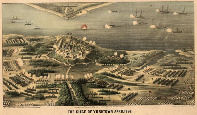 McClellan Yorktown Siege