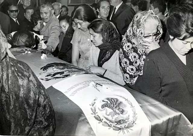 Fallecimiento de Lazaro Cardenas del Rio