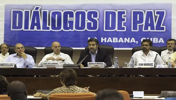 Dialogo de paz el gobierno Santos y las FARC