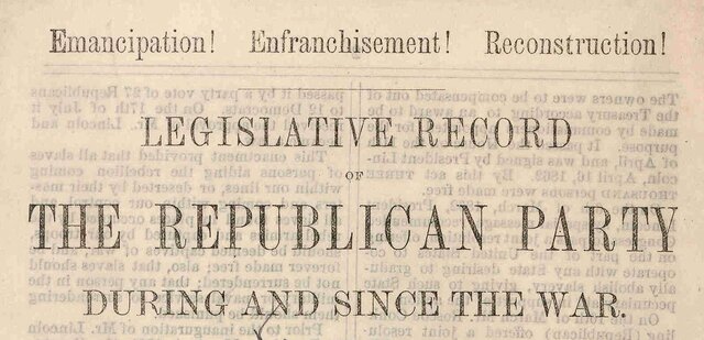 First Reconstruction Act Passed