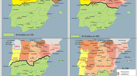 Timeline: LA DECADÈNCIA POLÍTICA I TERRITORIAL D'AL-ANDALUS