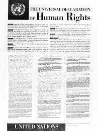 Universal Declarations of Human Rights