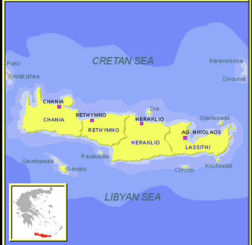 Creta es el centro comercial y cultural más importante