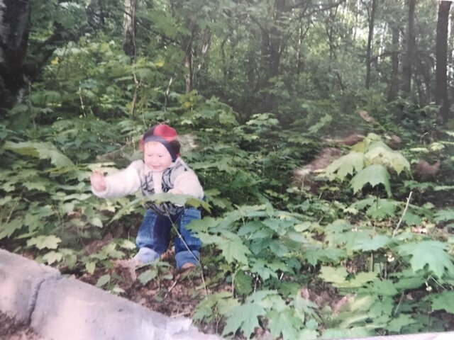 Первая прогулка в лесу