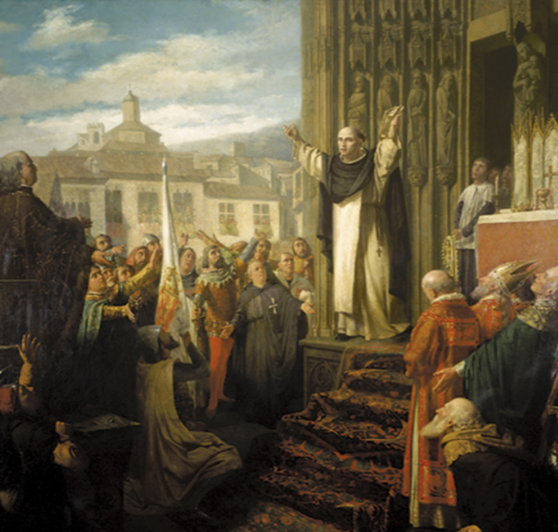 The election of the king of Aragón