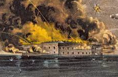 Confederate Attack Near Charleston