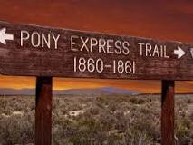Start of the Pony Express