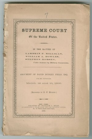 Ex parte Milligan