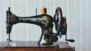 The first sewing machine