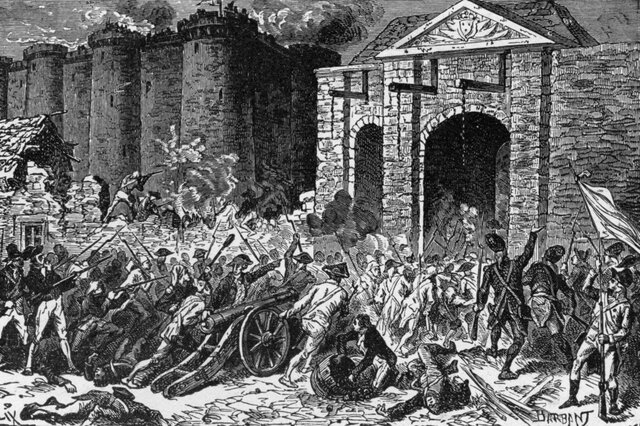 the storming of the bastille