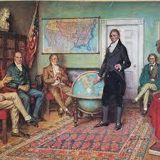 James Monroe inaugurated as 5th President