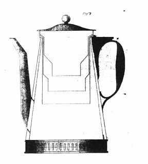 Benjamin Thompson Rumford invented coffee peculator