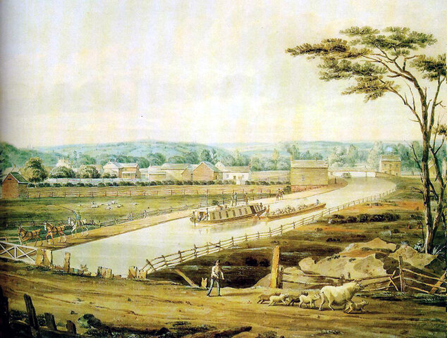 Erie Canal opened for traffic