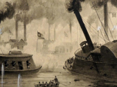 Union Naval Attack on South Carolina