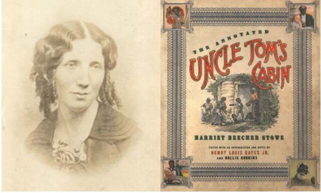 Harriet Beecher Stowe's novel Uncle Tom's Cabin published