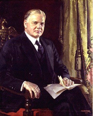 Herbert Hoover elected president