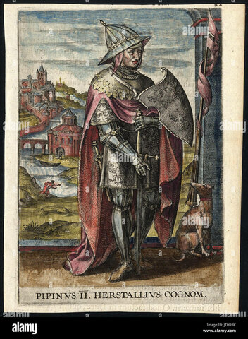 Nasce Pipino II di Heristal