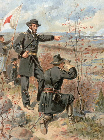 General Sherman's Army of Georgia begins the "March to the Sea"