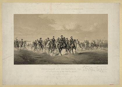 Sherman reaches Savannah