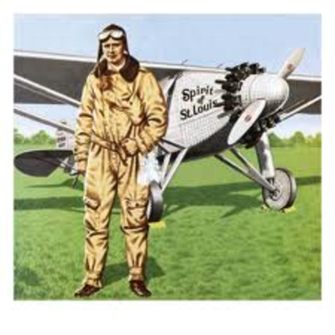 Charles Lindbergh Crosses the Atlantic