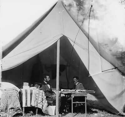 Lincoln Meets McClellan in Antietam
