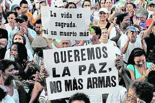 VIOLENCIA EN COLOMBIA ACTUALMENTE