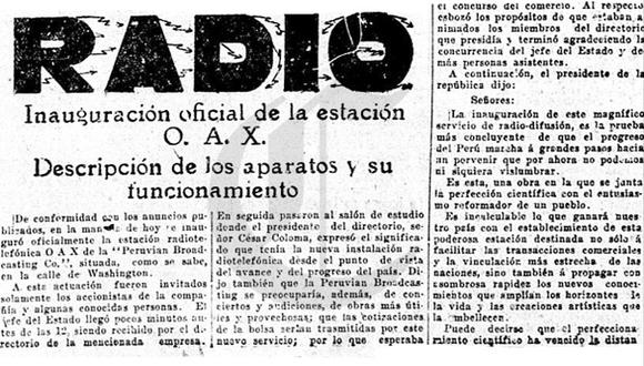 INICIOS DE LA RADIODIFUSIÓN