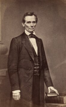 Abraham Lincoln gives his Cooper Union speech.