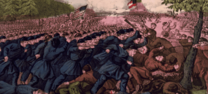 Battle of Seven Pines near Richmond