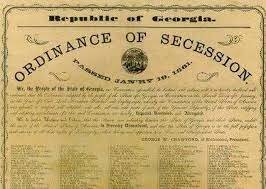 Georgia secedes