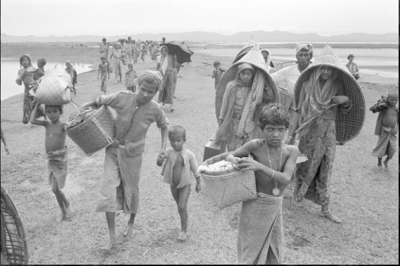 Stripping citizenship from Rohingya people