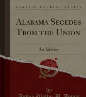 Alabama Secedes