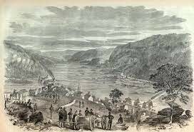 The battle of Harper's Ferry