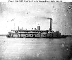 U.S gunboat Captured.