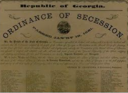 Georgia Secedes