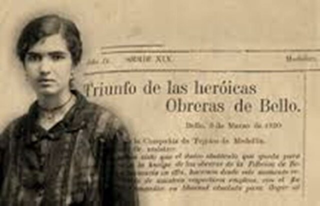 huelga de obreras en fabricato