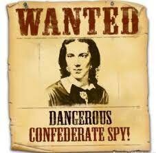 Confederate spy Belle Boyd is detained